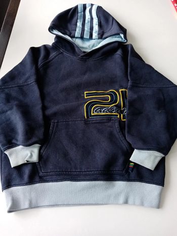 Sweet bleu marine Adidas T 8 ans