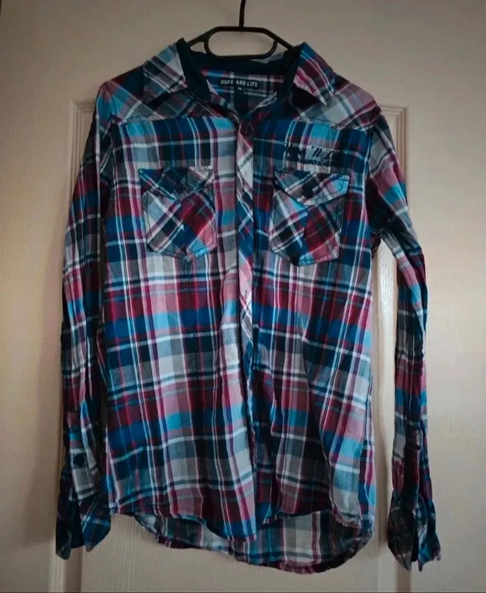 Chemise a carreaux