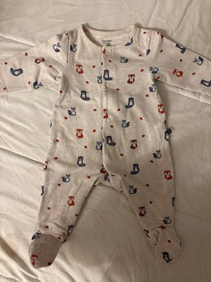 Pyjama bébé 1 mois