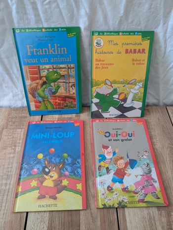 Lot livres Ma bibliothèque hachette des petits