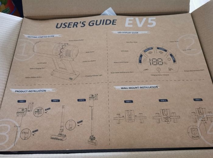 ASPIRATEUR BALAI SANS FIL ERABROS EV5 - photo numéro 4