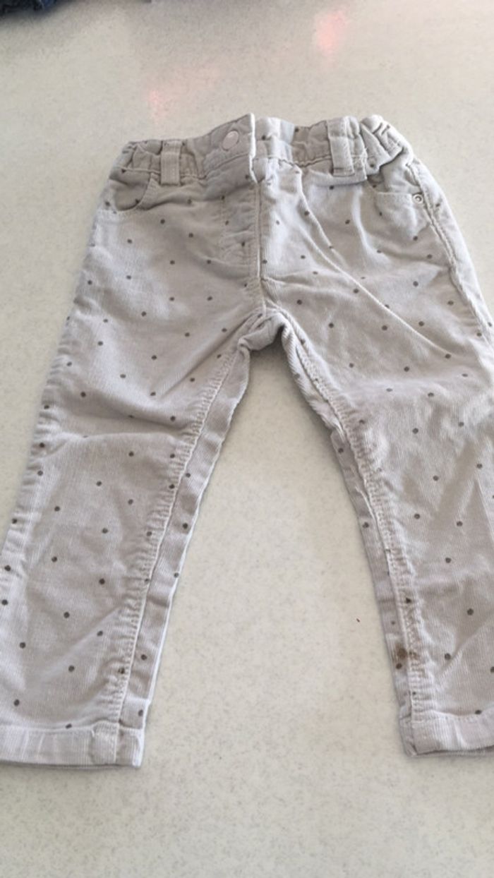 Pantalon Fille 18 mois