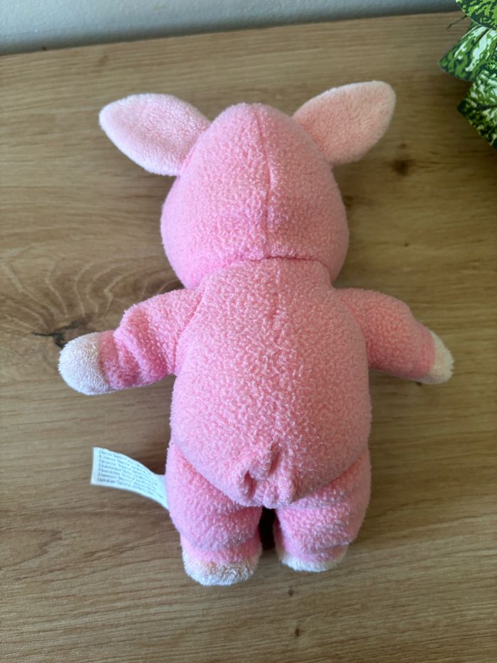 Doudou cochon rose porcinet pyjama capuche polaire Disney - photo numéro 3