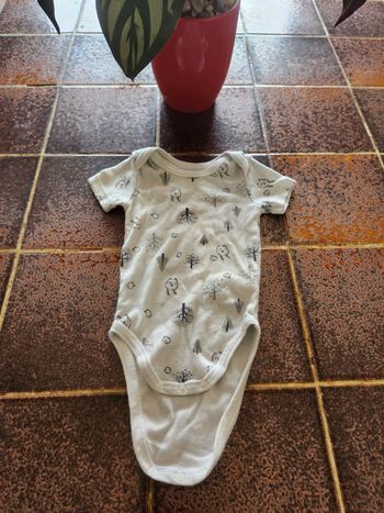 Body manches courtes motifs hiver