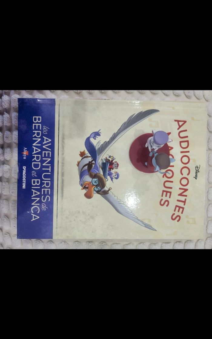 32ēme audioconte magique collection altaya deagostini livre et figurine disney audio conte