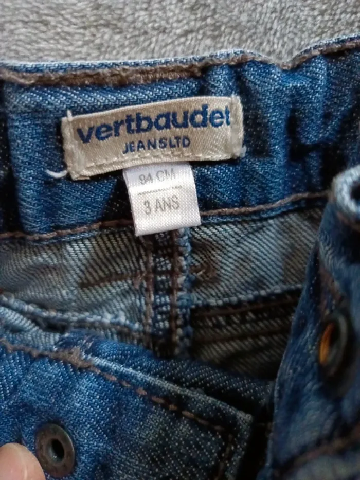 Short jean 3 ans - photo numéro 4