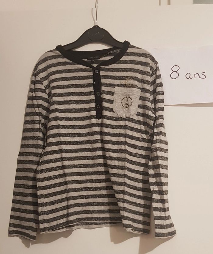 T-shirt ml Ikks 8 ans