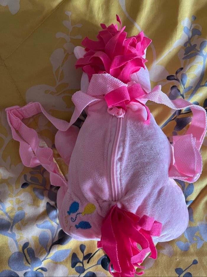 Sac à dos peluche licorne - photo numéro 2