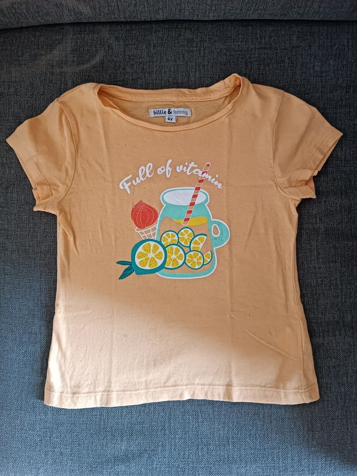 T shirt jaune