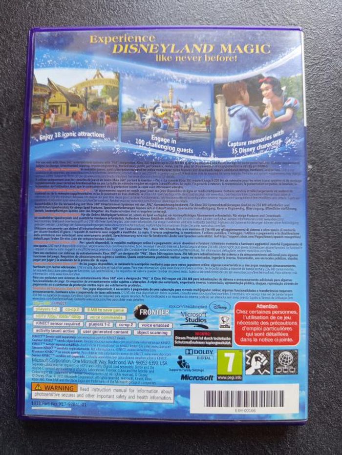 Microsoft - Xbox 360 - Kinect Disneyland adventures - photo numéro 2