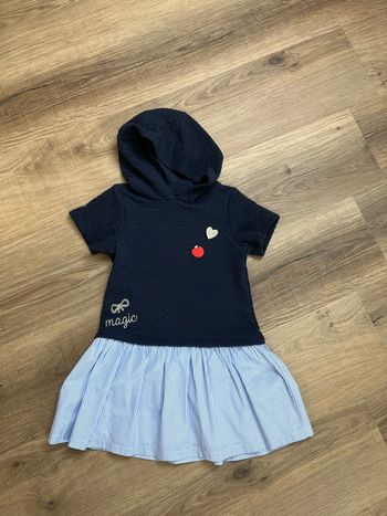 Robe bi matière 4 ans