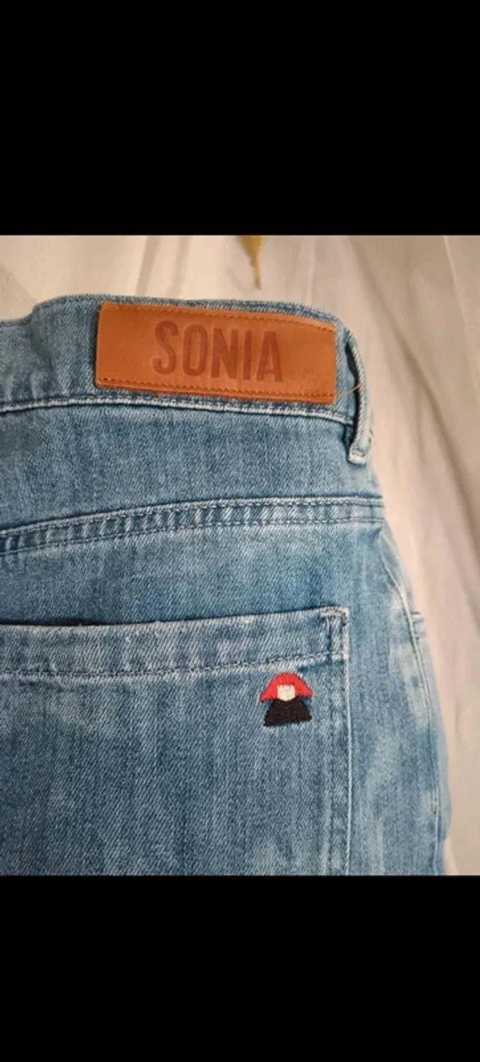 Sonia Rykiel "jean droit chino" taille 38 - photo numéro 6