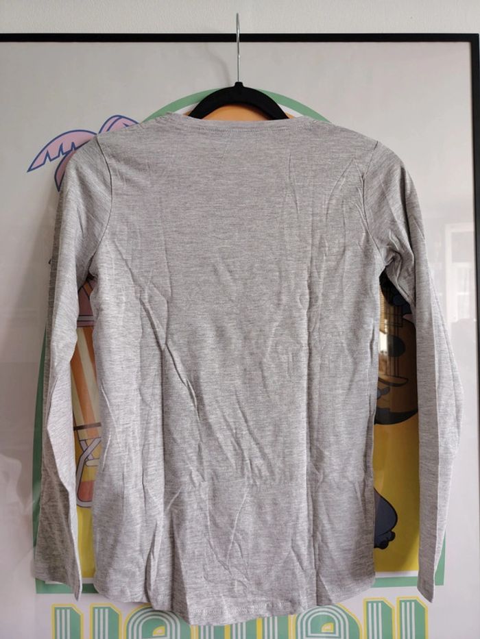 T-shirt manches longues fille Licornes - photo numéro 3