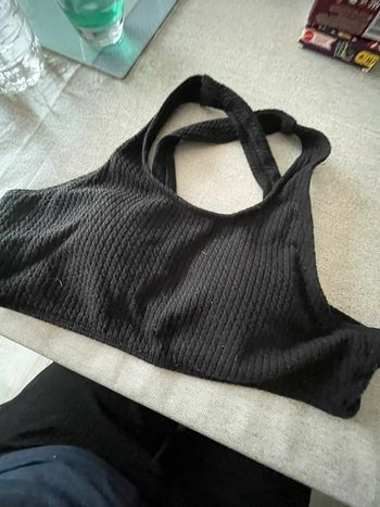 Haut de maillot de bain noir – Taille M