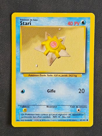 Carte Pokemon Stari Set de base 65/102
