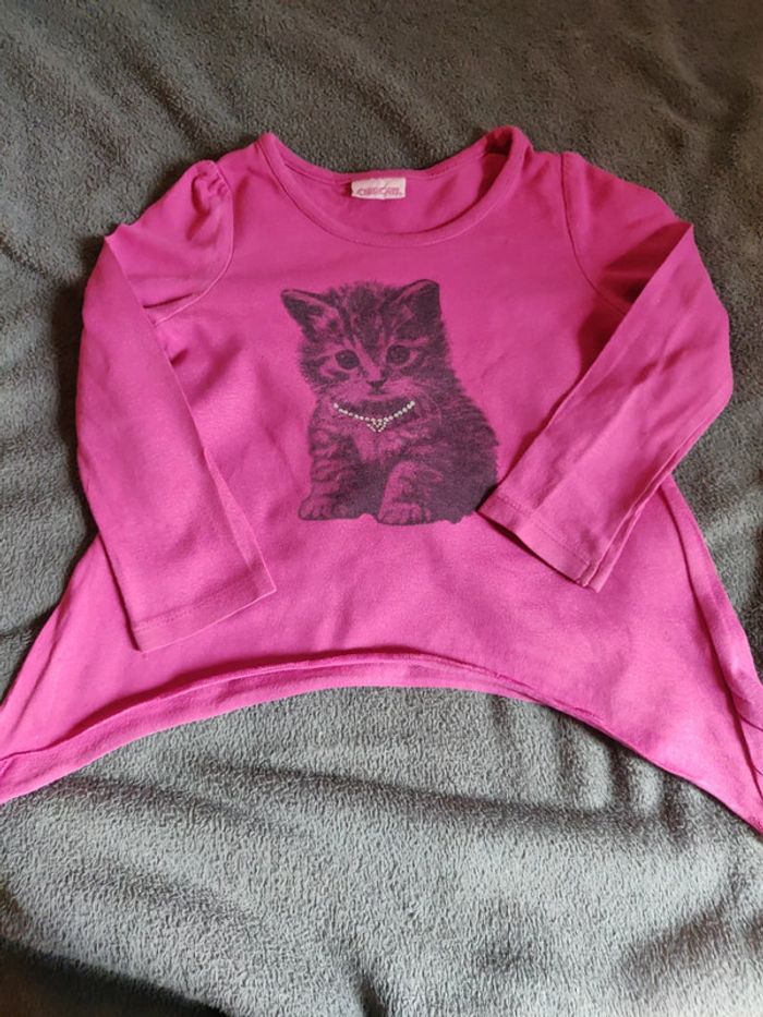 T-shirt chat - photo numéro 3