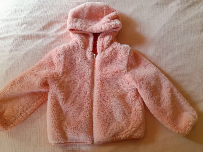 Manteau tout doux pilou pilou 4/5 ans