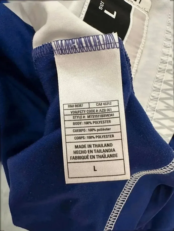 adidas manches langues basketball taille L - photo numéro 10