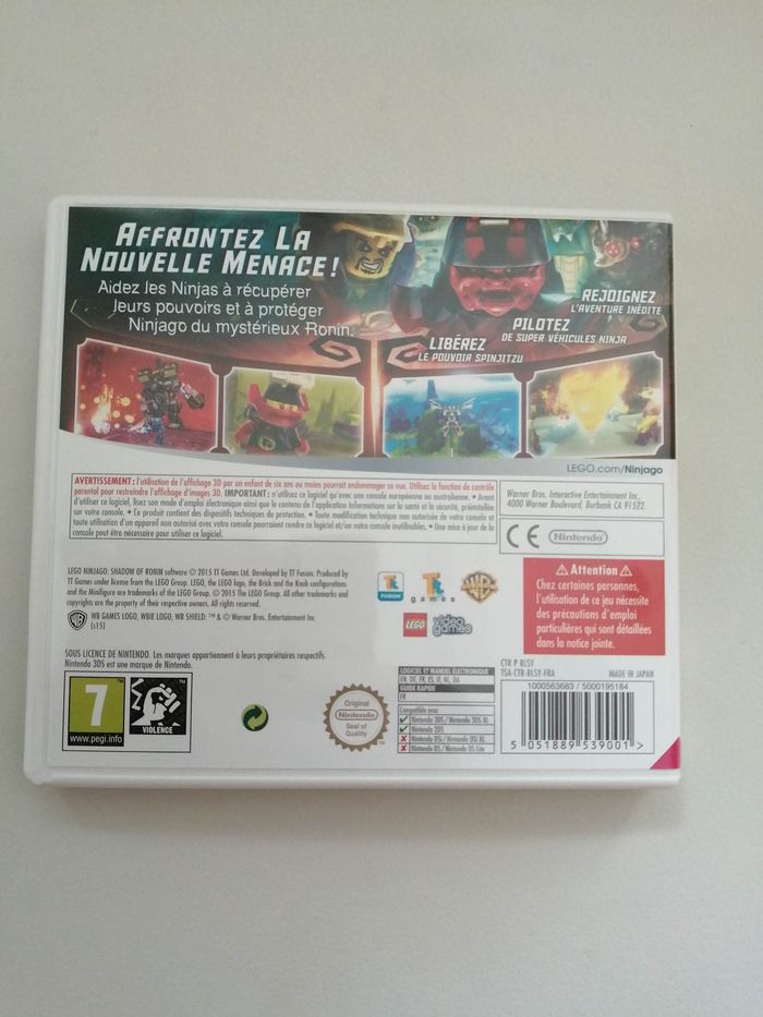 Jeu 3DS : Ninjado, l'ombre de Ronin - photo numéro 3