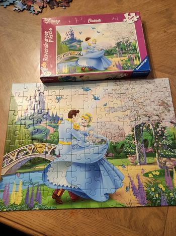 Puzzle 100 pièces Disney Cendrillon