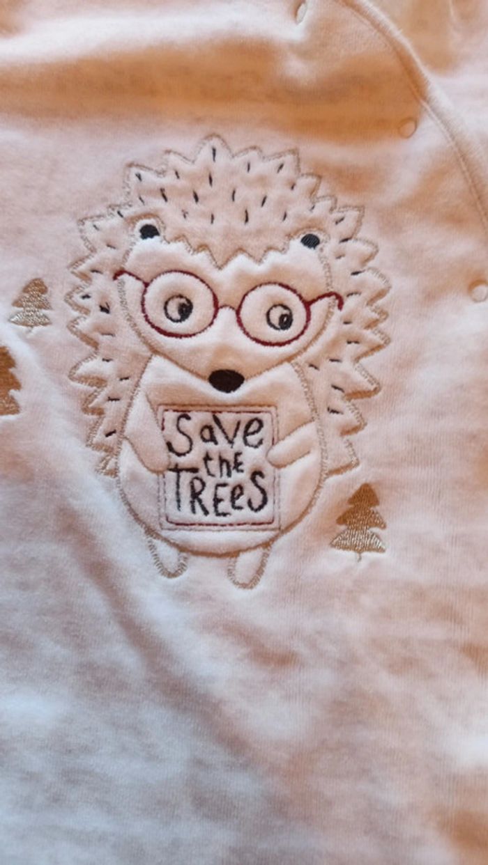 Pyjama velours mixte - photo numéro 4