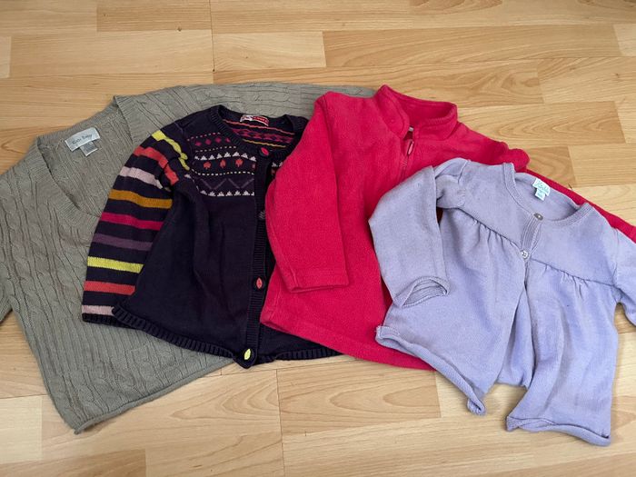 Lot gilets et polaire 18 mois - photo numéro 2