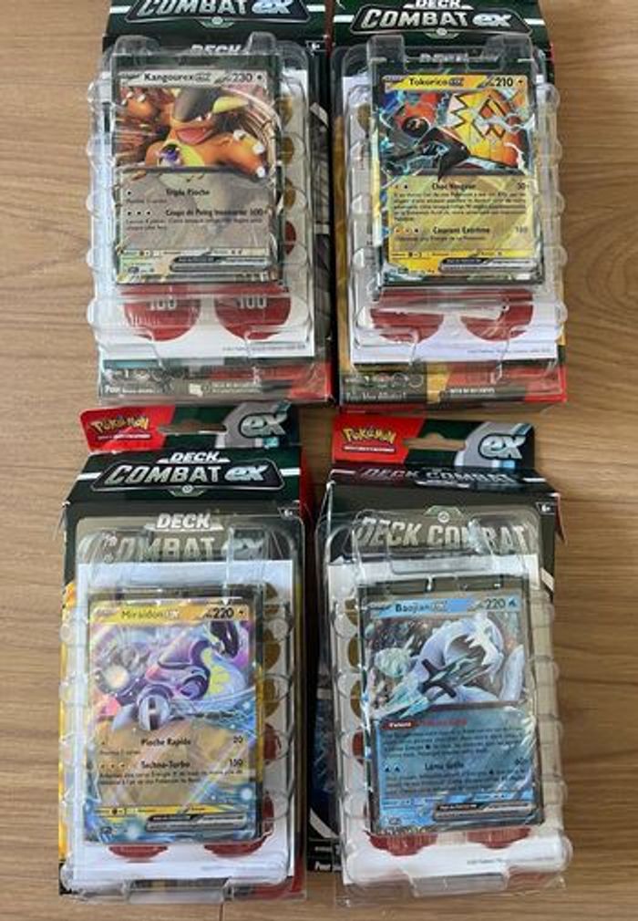 Deck combat Ex Pokémon Lot de 4 Kangourex - photo numéro 3