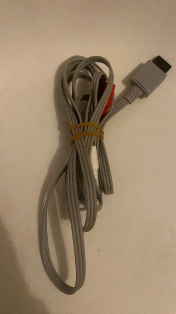 câble audio vidéo wii
