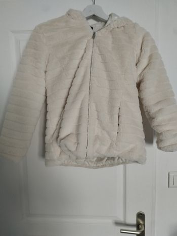 Veste blanche hiver