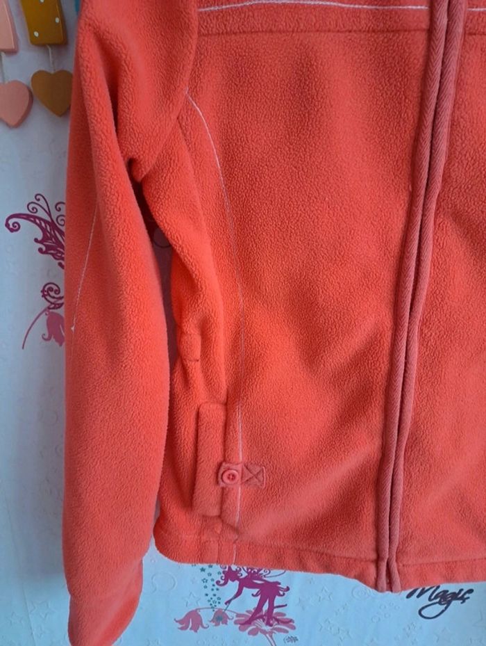 Magnifique gilet zippé polaire molletonné a l intérieur Taille 10 ans Terre de Marins - photo numéro 4