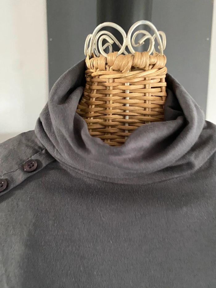 Sous pull col roulé Springfield gris taille S - photo numéro 9