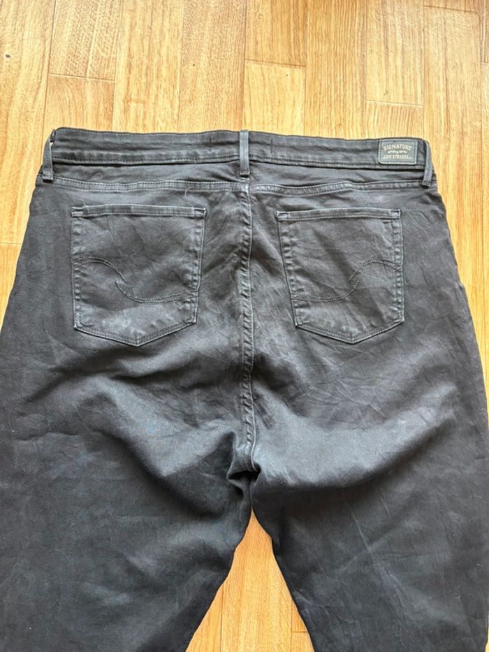 Jean femme Levi’s signature taille haute skinny noir taille 48/50 4XL/5XL L30 - photo numéro 12