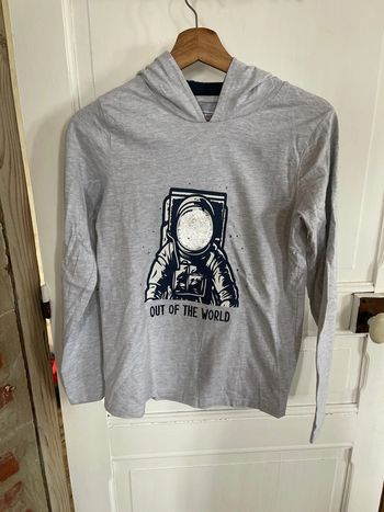 T-shirt manches longues à capuche, la fabrique des garçons