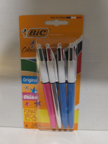 Stylos 4 couleurs