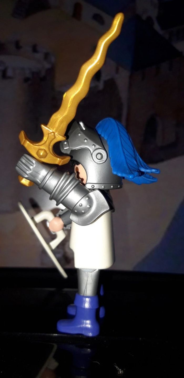 Playmobil 4616 Prince en armure bleue Playmobil Special Chevalier Knights 2003 - photo numéro 5