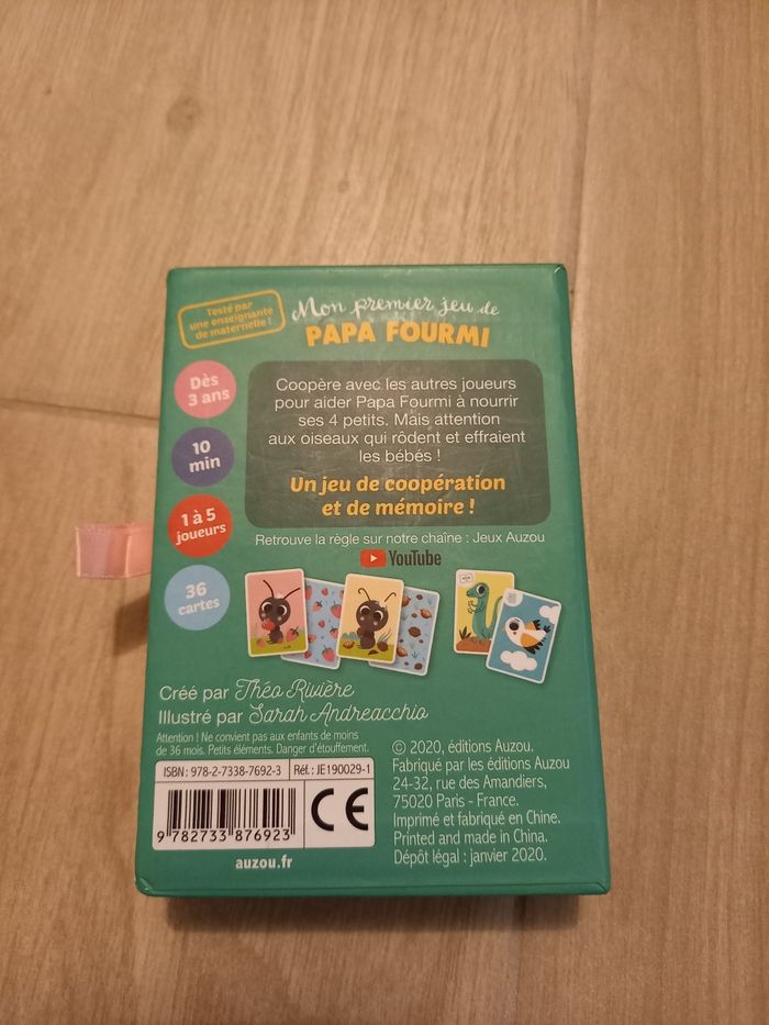 Jeu Papa fourmi - photo numéro 3