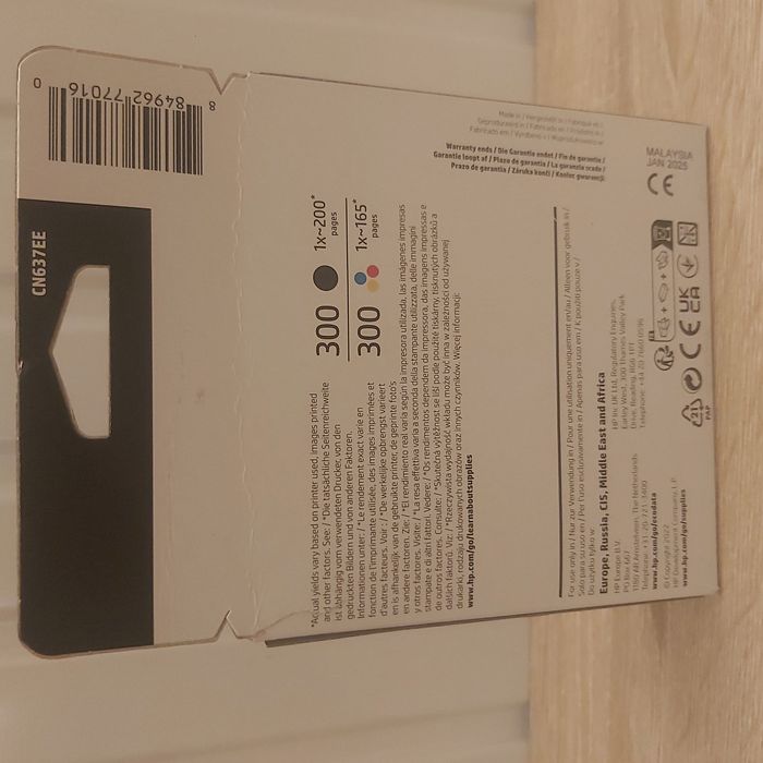 PACK DE 2 CARTOUCHES D'ENCRE HP 300 - BLACK, TRICOLORE - - photo numéro 2