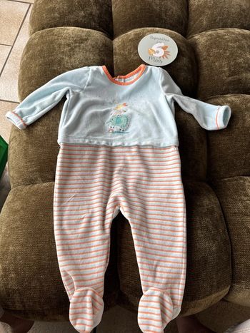 Pyjamas velours sergent major