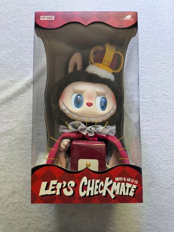 Pop Mart Labubu The Monsters Let's Checkmate KING Series Vinyl