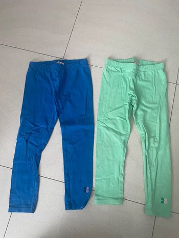 Lot de 2 leggings taille 3/4 ans