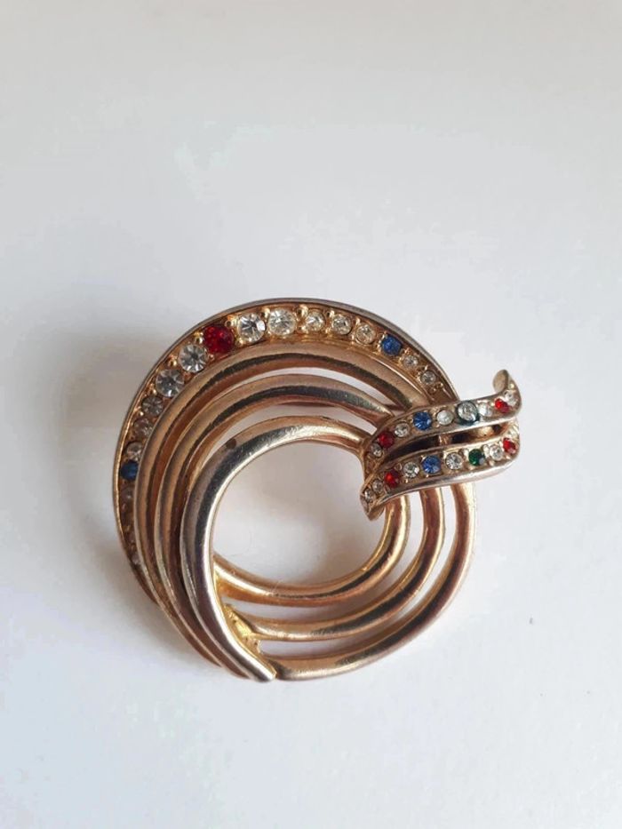 Broche vintage année 80