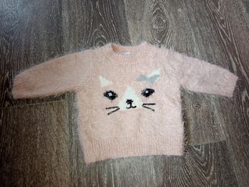 Pull 3 mois rose