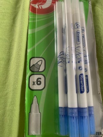 Crayon effaceur le lot de 6