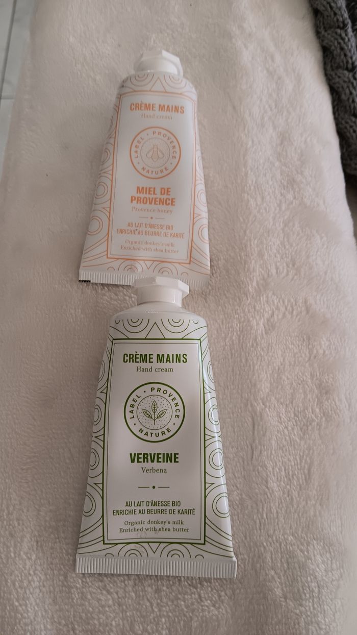 Crème mains bio lait d'ânesse