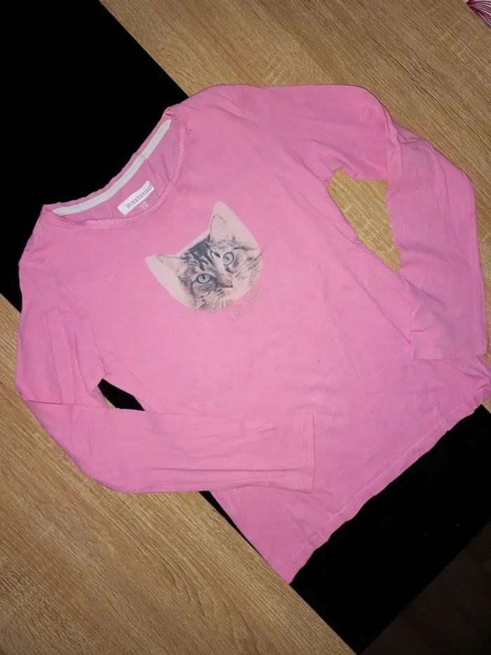 Tee-shirt manches longues 10ans - photo numéro 2