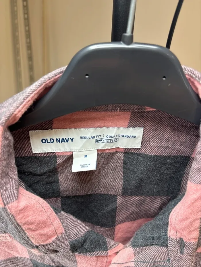 Chemise pour homme manche longue Old Navy taille M - photo numéro 2