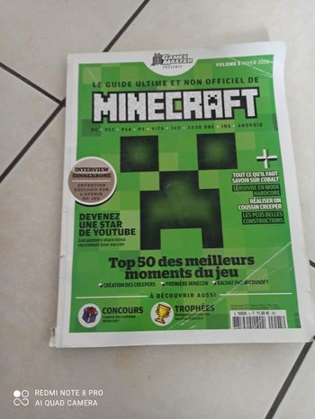 Livre minecraft