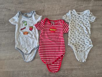 Lot de bodies manches courtes 🌸