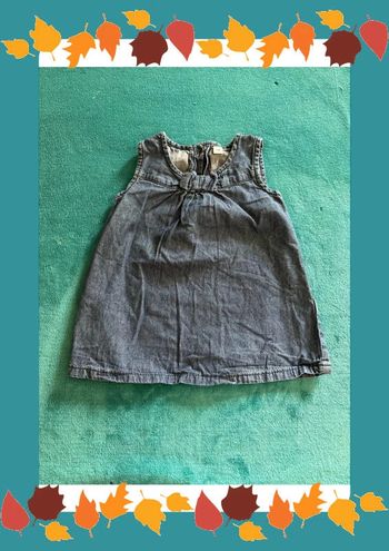 Robe en jeans taille 9 mois