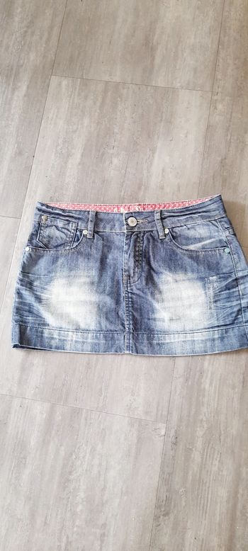 Mini-jupe en jean